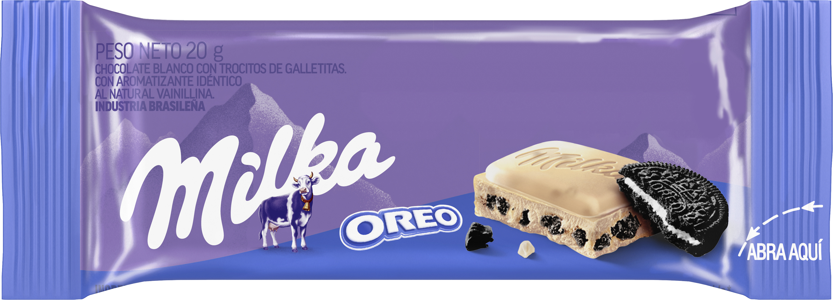 Milka Oreo Blanco 20g - Nerilan Uruguay